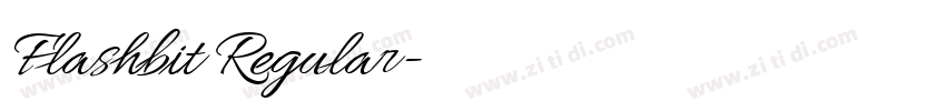 Flashbit Regular字体转换 Flashbit Regular字体转换